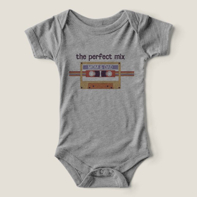 The Perfect Mix 70s style  Infant T-shirt (Design Front)