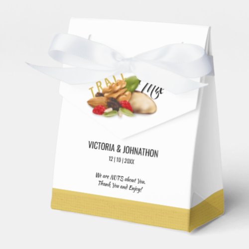 The Perfect Mix Fruit Nut Thank You Wedding Treat Favor Boxes