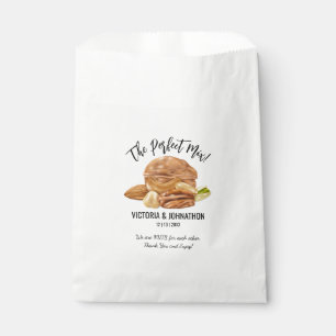 The Perfect Mix Nuts Thank You   Wedding Treat Favor Bag