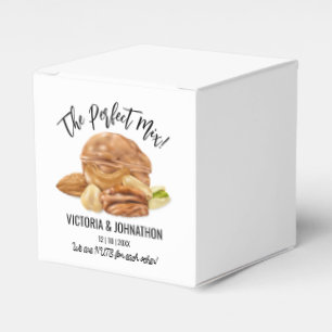 The Perfect Mix Nuts Thank You Wedding Treat Favor Boxes