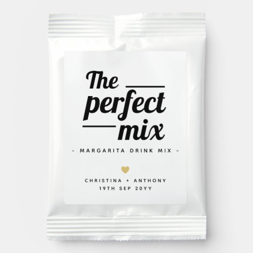 The Perfect Mix Wedding Favor Margarita Drink Mix
