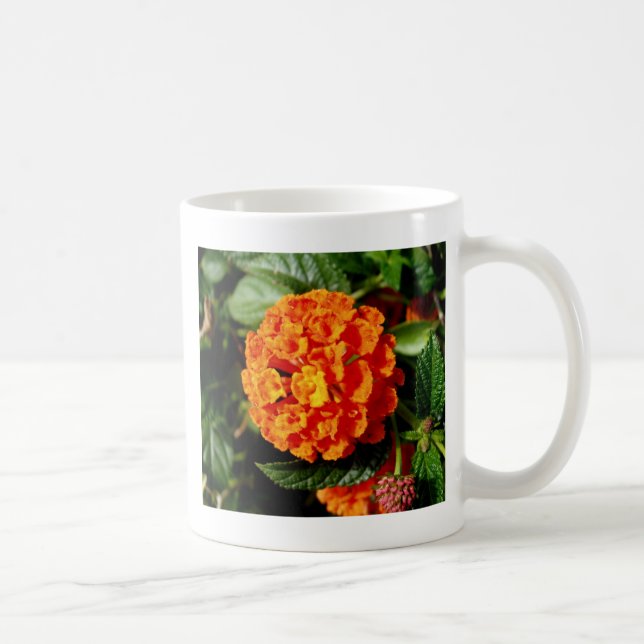 The Perfect Orange Bloom Coffee Mug (Right)