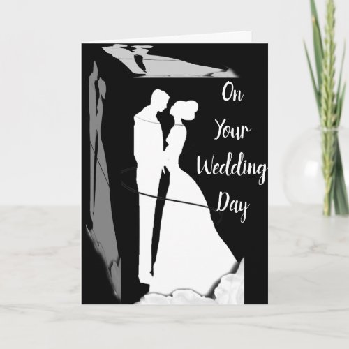 THE PERFECT PAIR ON YOUR WEDDING DAY CARD