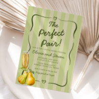 The Perfect Pair, Pear Theme Bridal Shower