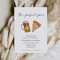 The Perfect Pair Pizza and Beer Bridal Shower