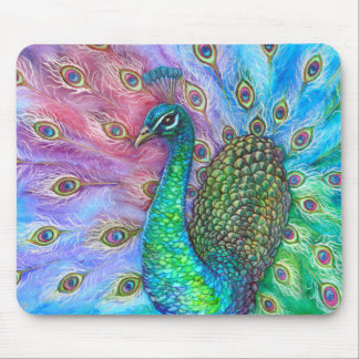 The Perfect Peacock. Mouse Pad