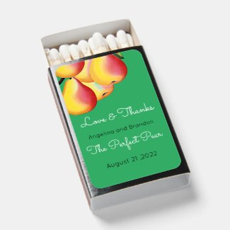 The Perfect Pear -  Love&Thanks Matchboxes