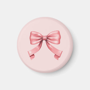 The Perfect Pink Bow Magnet