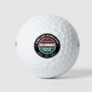 The perfect plumber golf balls