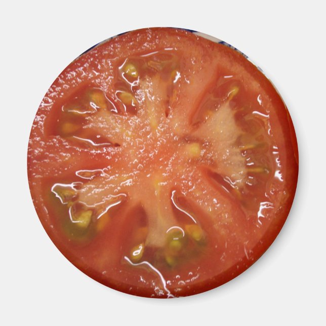 The Perfect Slice Tomato Magnet (Front)