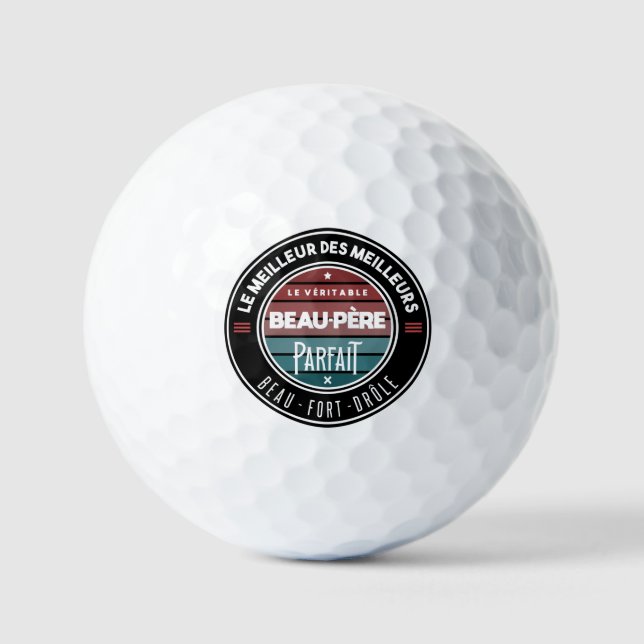The perfect stepdad golf balls (Front)