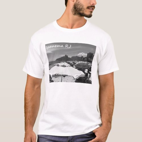 The perfect t_shirt featuring Ipanema Beach in Rio