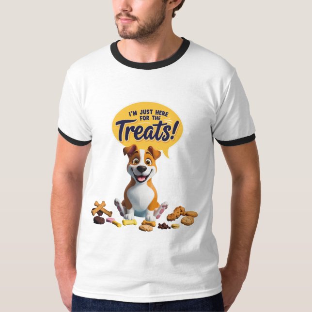 The Perfect Tee for Snack Lovers!" (Front)