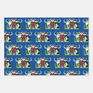 The perfect trio! wrapping paper sheets