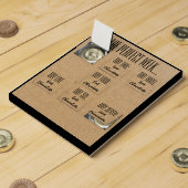 The Perfect Week Eat Chocolate Funny Gift V01 Countdown Calendar (Opened)