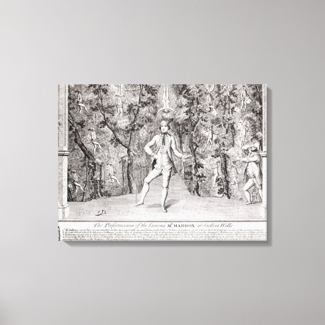 The Performances of the famous Canvas Print (Front)