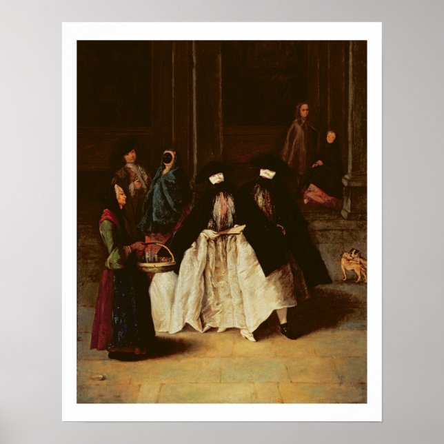 The Perfume Seller (oil on canvas) (see alo 166068 Poster (Front)