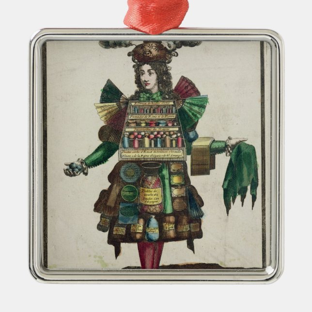 The Perfumer's Costume Metal Ornament (Front)