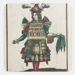 The Perfumer's Costume Square Sticker