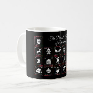 The Periodic Table of Christmas Coffee Mug