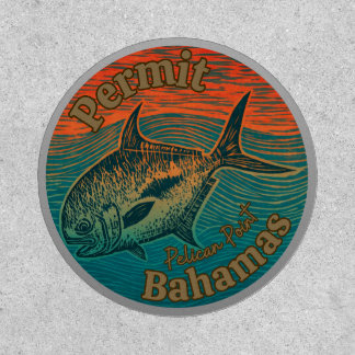 The permit game fish western Atlantic the bahamas Patch