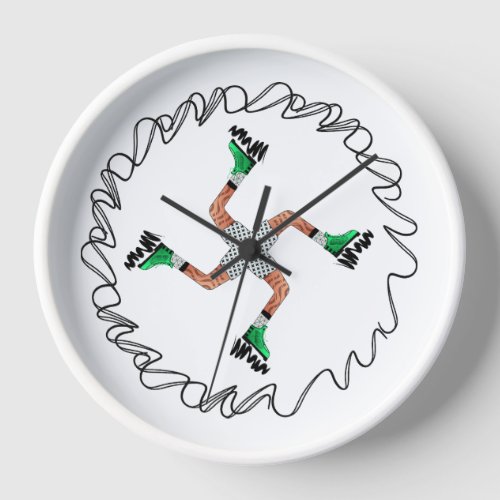 The Perpetual Chase Wall Clock