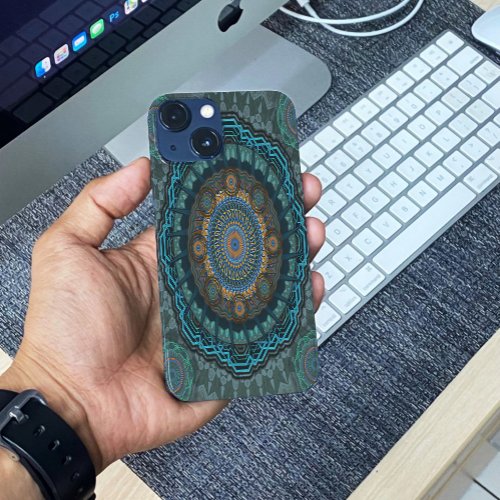 The Persians gyrate psychedelic eyes mandala  iPhone 13 Mini Case