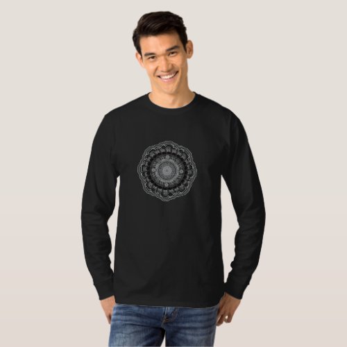 The Persians gyrate psychedelic eyes mandala T_Shirt