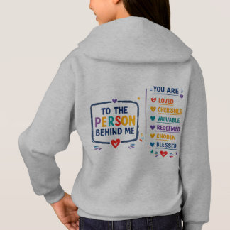 The person behind me hoodie