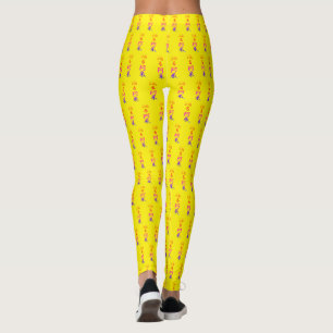 the person love to dance black leggings