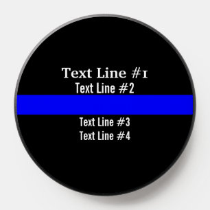 The Personalized Thin Blue Line PopSocket