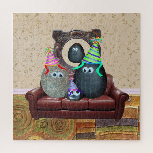 The Pet Rock Family Jigsaw Puzzle