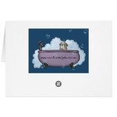 The pet spa cards (Back Horizontal)