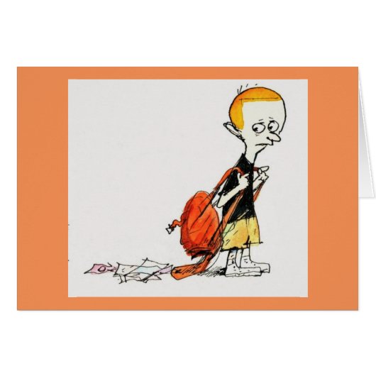 The Petey Card (Front Horizontal)