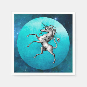 The Pewter Unicorn Napkins