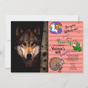 The Phantom Wolf Invitation