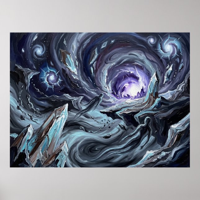The Phantom Zone Starry Night DC Comics Poster (Front)