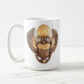 The Pharaonic golden scarab Coffee Mug