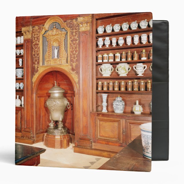 The pharmacy of the Saint-Jean Hospital 3 Ring Binder (Front/Inside)
