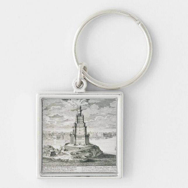 The Pharos of Alexandria, plate 9 from 'Entwurf ei Keychain (Front)
