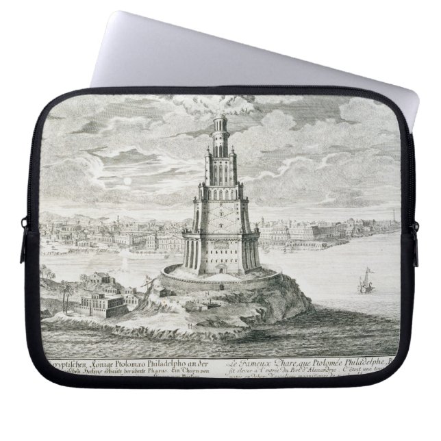 The Pharos of Alexandria, plate 9 from 'Entwurf ei Laptop Sleeve (Front)