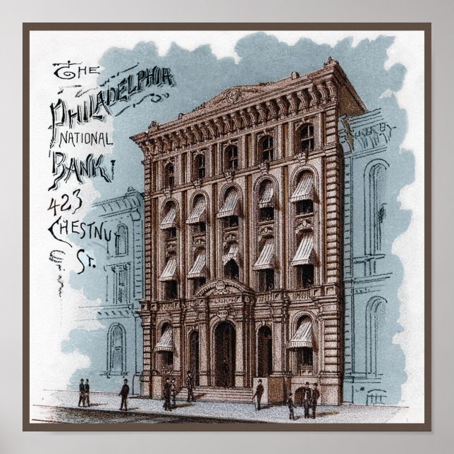 The Philadelphia National Bank Poster (Front)