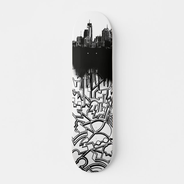 The Philadelphia Project (Day) Skateboard Deck (Front)