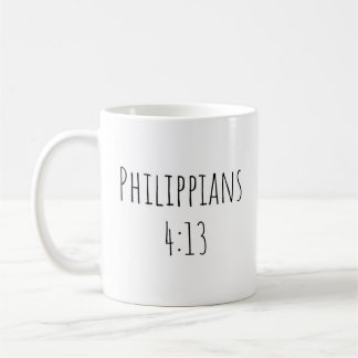 The Philippians 4:13 Mug