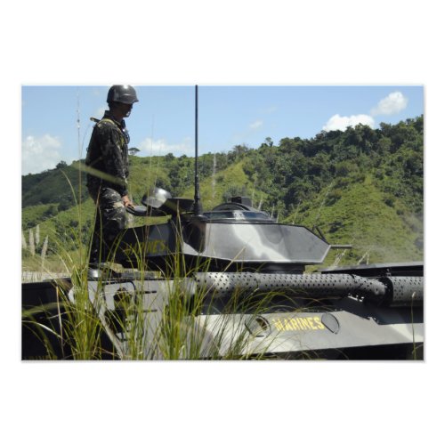 The Philippine Marine Battalion Landing Team Photo Print