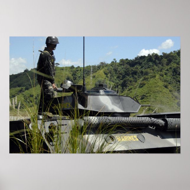 The Philippine Marine Battalion Landing Team Poster (Front)