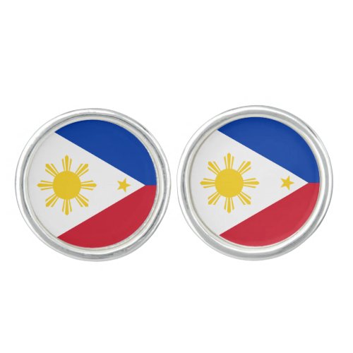 The Philippines Flag Cufflinks