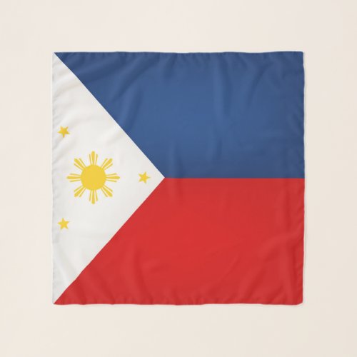 The Philippines Flag Fashion Scarf