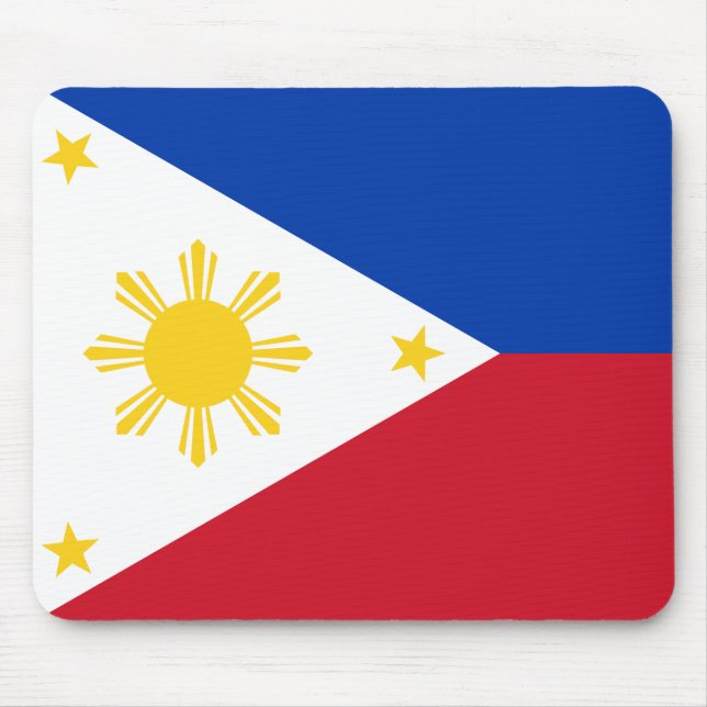 The Philippines Flag Mouse Pad (Front)