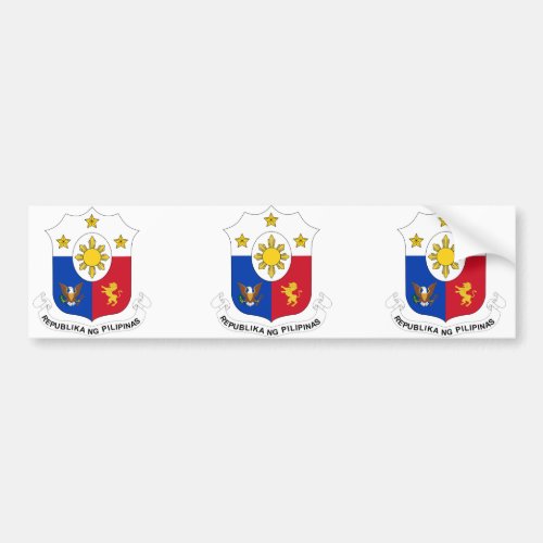 the Philippines Philippines Bumper Sticker